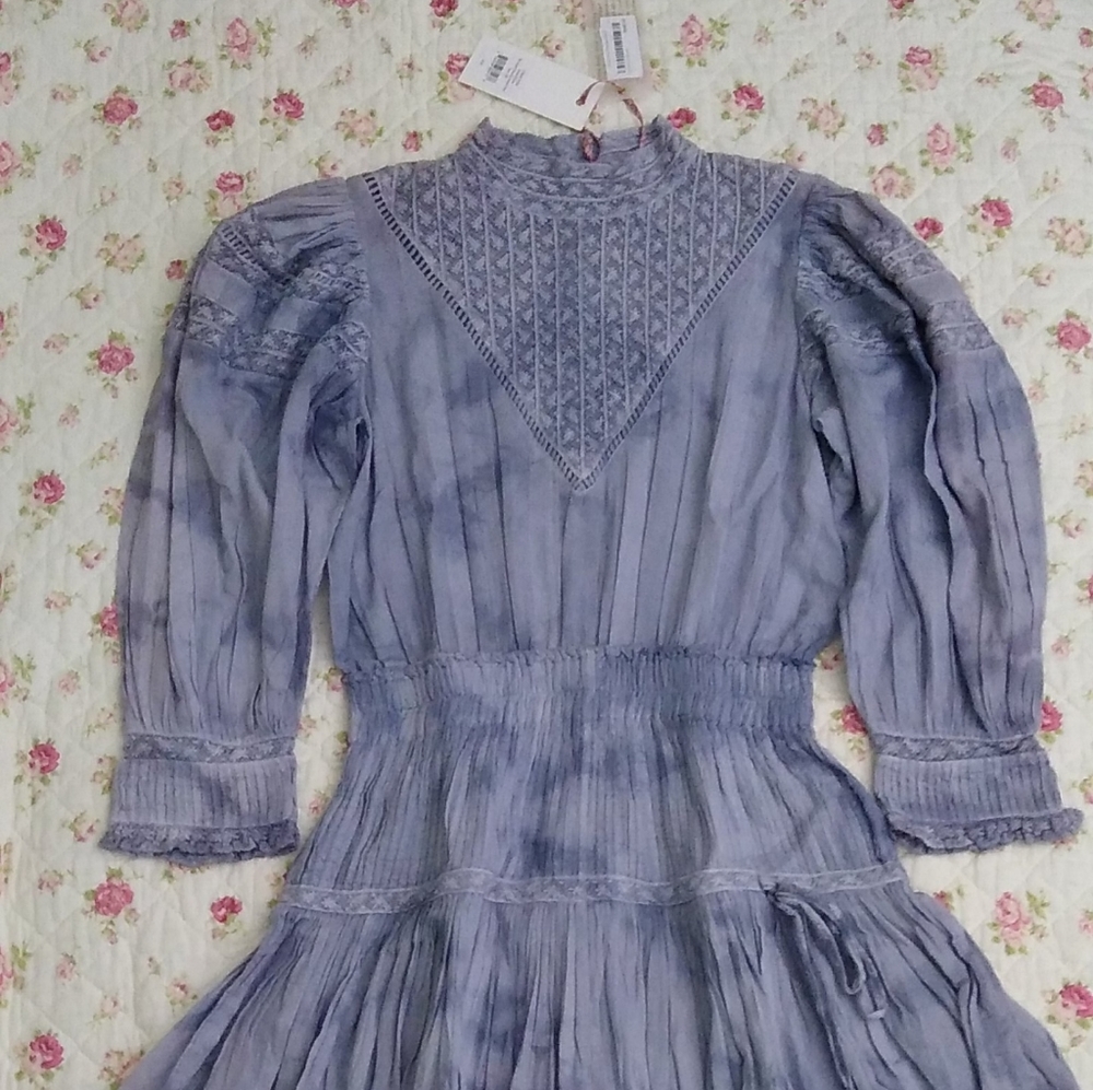 Loveshackfancy Viola ruffle mini dress XS - Picture 11 of 15